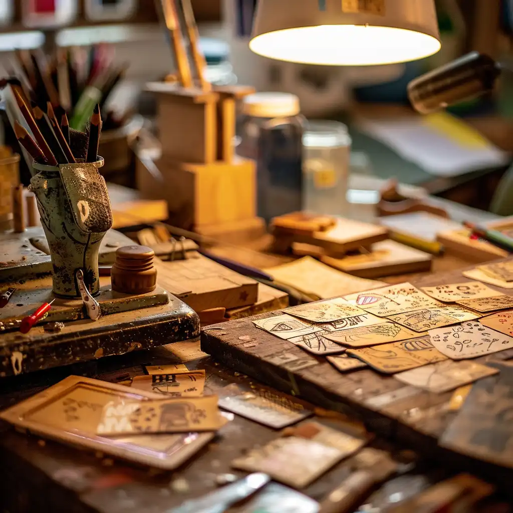 DIY Uitnodigingen met Letterstempels
